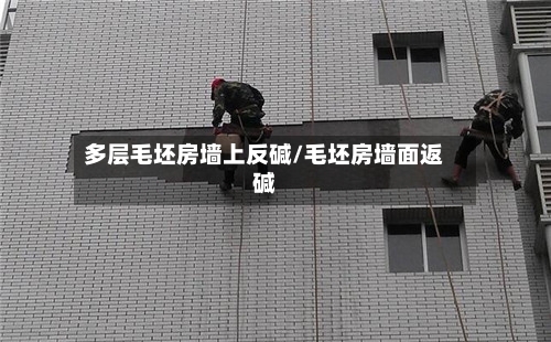 多层毛坯房墙上反碱/毛坯房墙面返碱-第2张图片