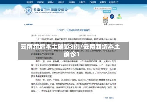 云南新增本土确诊8例/云南新增本土确诊1-第2张图片