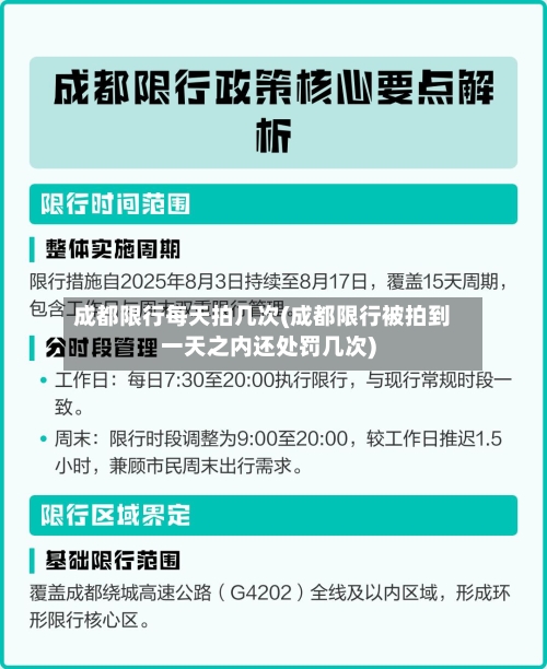 成都限行每天拍几次(成都限行被拍到一天之内还处罚几次)-第2张图片