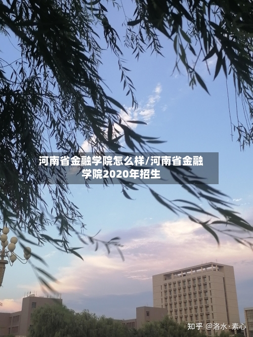 河南省金融学院怎么样/河南省金融学院2020年招生