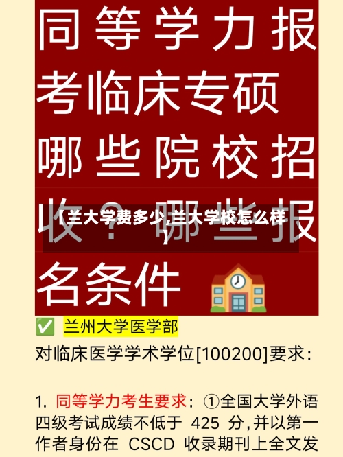 【兰大学费多少,兰大学校怎么样】-第2张图片
