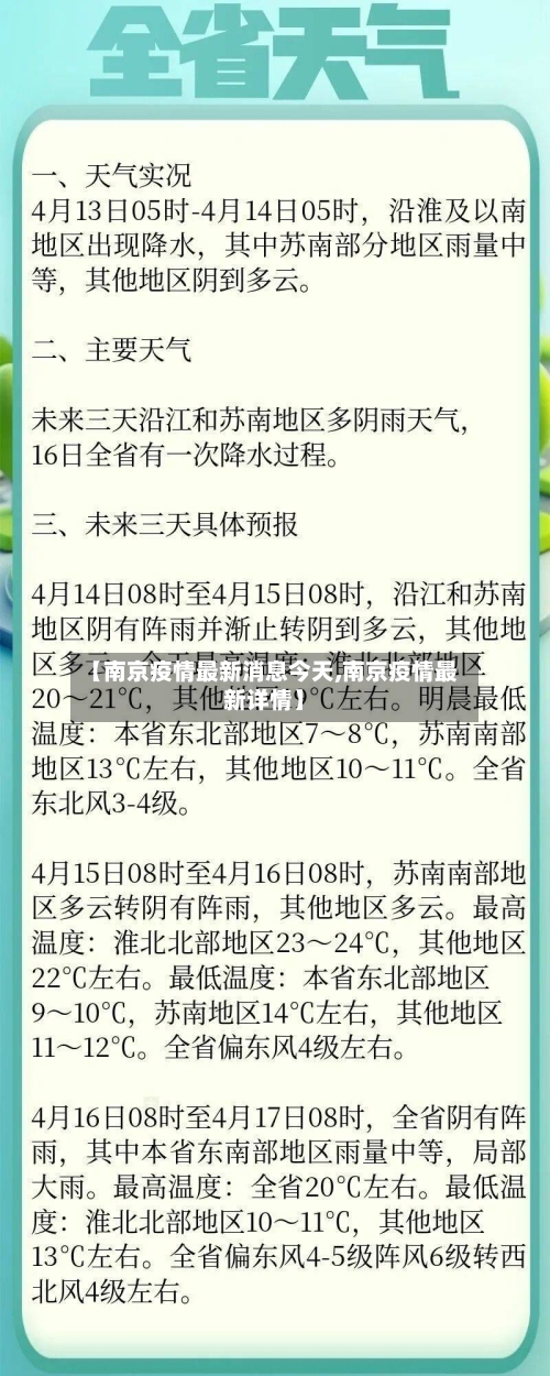 【南京疫情最新消息今天,南京疫情最新详情】-第2张图片