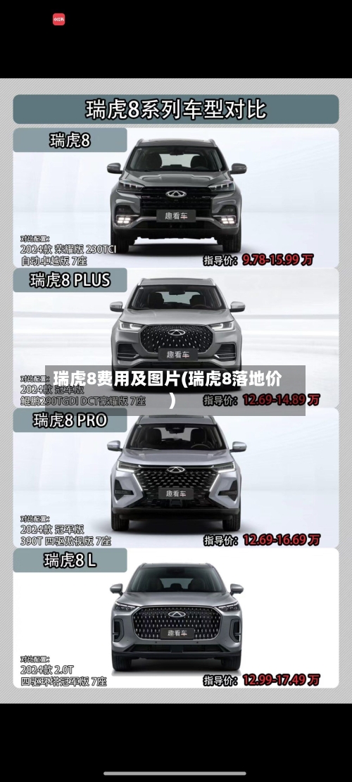 瑞虎8费用及图片(瑞虎8落地价)-第3张图片