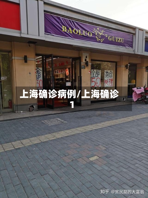 上海确诊病例/上海确诊1