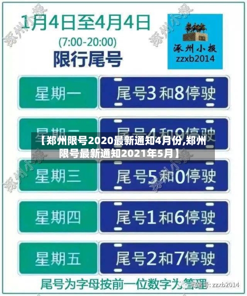 【郑州限号2020最新通知4月份,郑州限号最新通知2021年5月】-第2张图片