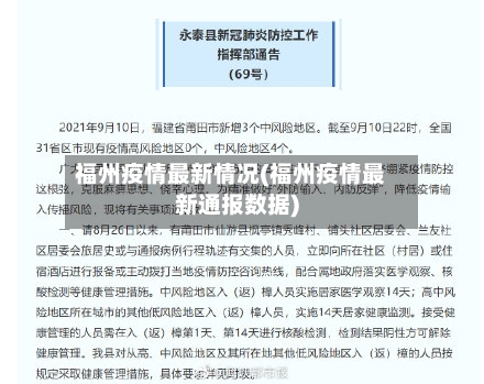 福州疫情最新情况(福州疫情最新通报数据)